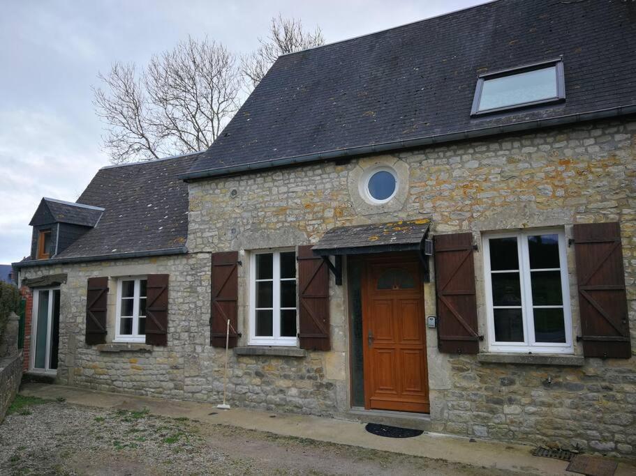 Maison Les Vieilles Cours Blosville Buitenkant foto